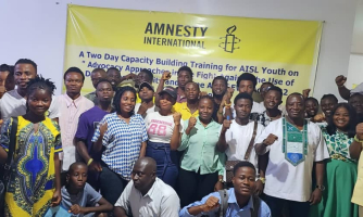 Amnesty International Sierra Leone Concludes Two-Day Capacity Building Training Workshop for AISL Youth in Freetown.